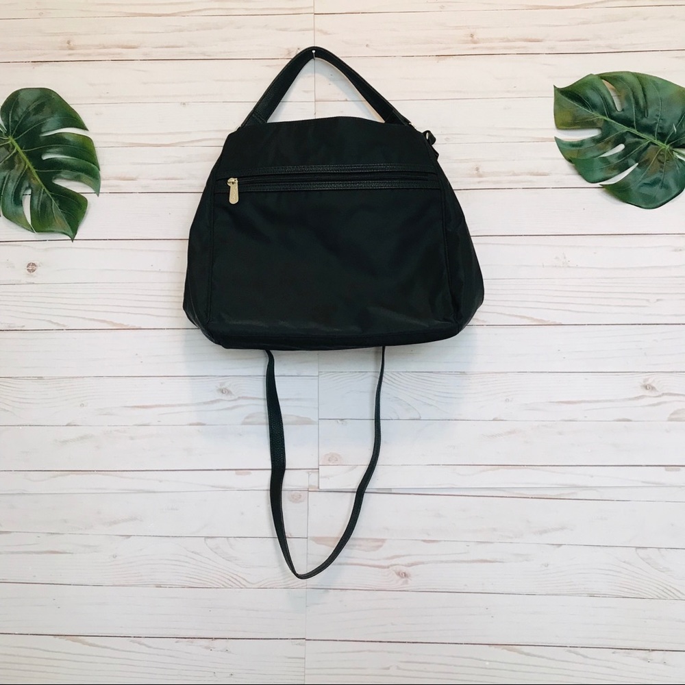 Thirty-One Shoulder Bag Black Front Zipper